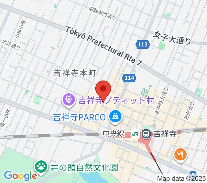 ROCK JOINT GBの地図