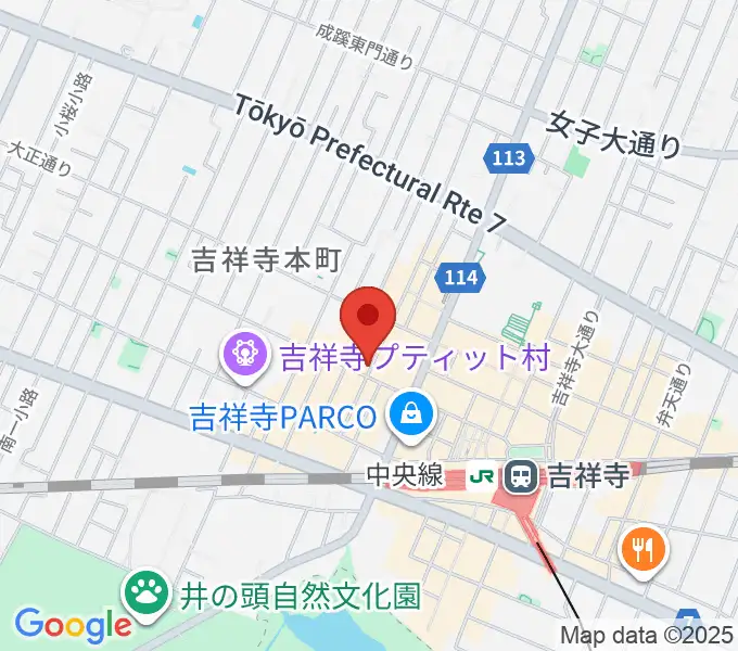 ROCK JOINT GBの地図