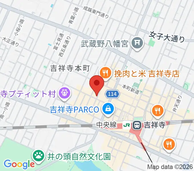 ROCK JOINT GBの地図