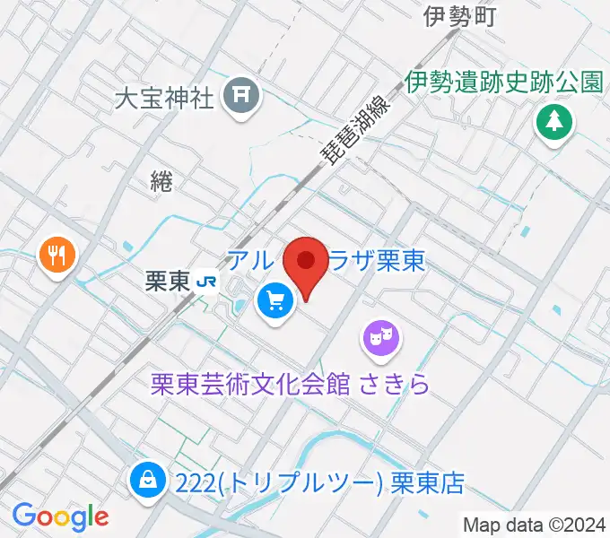 田中靖二ギター＆ウクレレ教室の地図