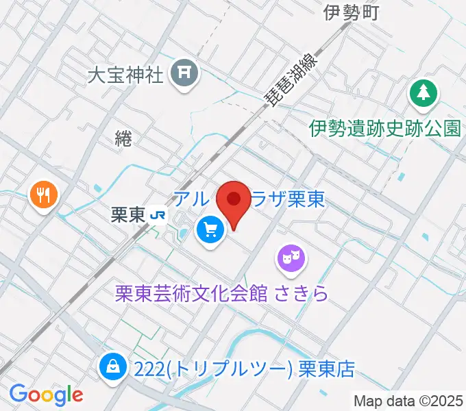 田中靖二ギター＆ウクレレ教室の地図