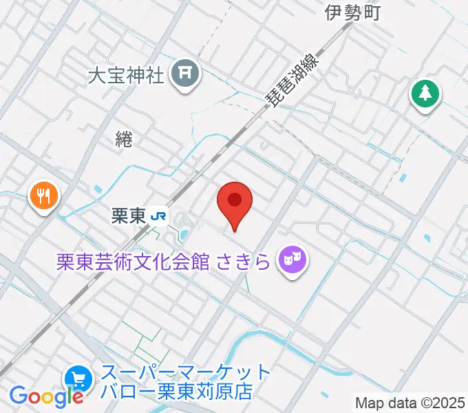 田中靖二ギター＆ウクレレ教室の地図