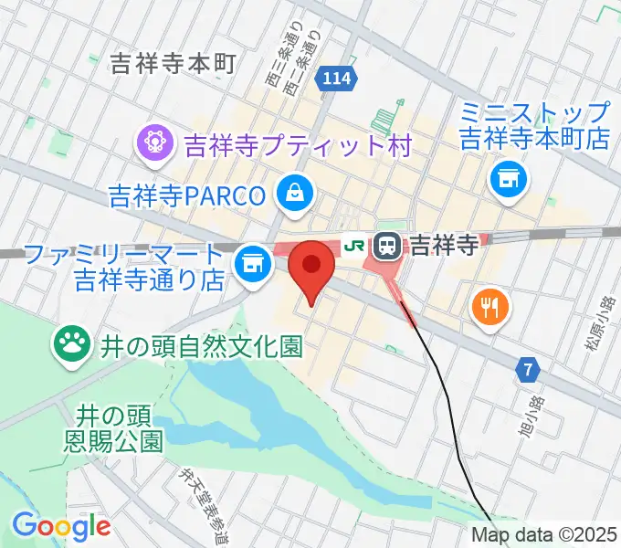 石田博サックスレッスンの地図