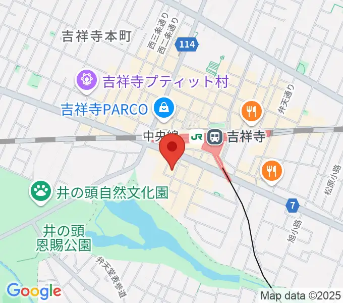 石田博サックスレッスンの地図