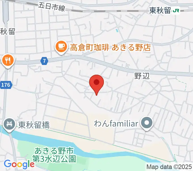 まがりギター教室の地図