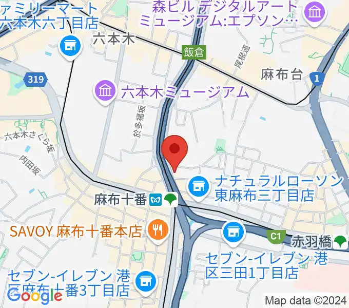 スタジオファインの地図