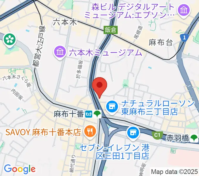 スタジオファインの地図