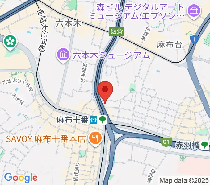スタジオファインの地図
