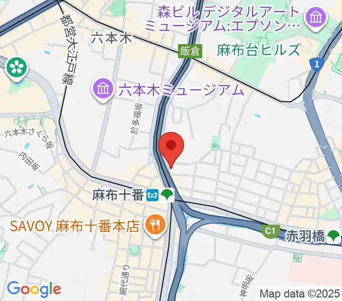 スタジオファインの地図