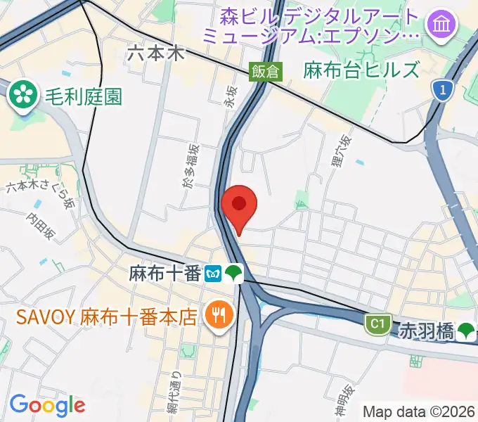 スタジオファインの地図