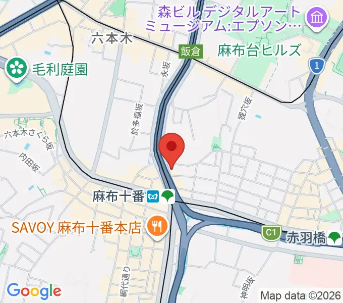 スタジオファインの地図