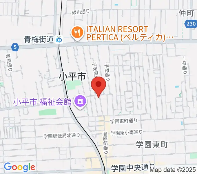 AGES GUITAR+PIANO SCHOOLの地図