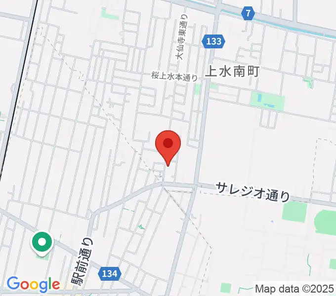国分寺 音楽教室 I STUDIOの地図