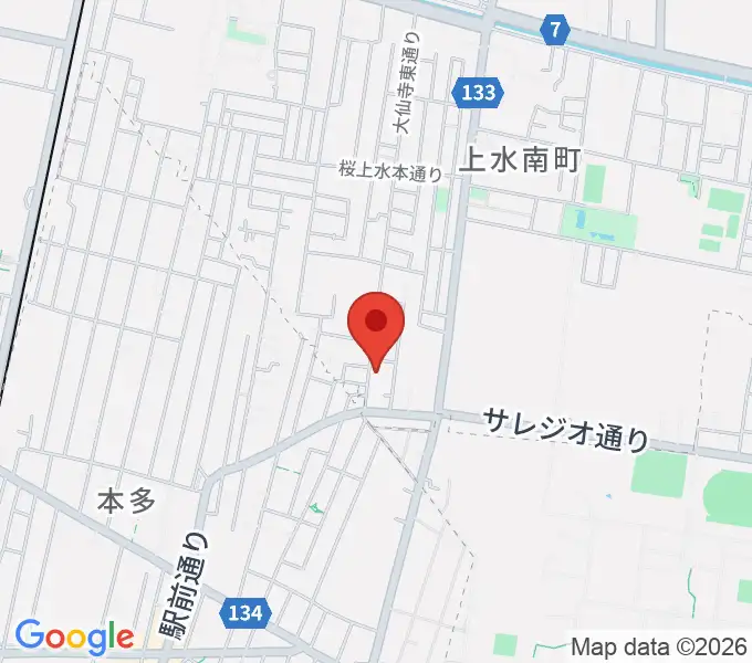 音楽教室 I STUDIOの地図