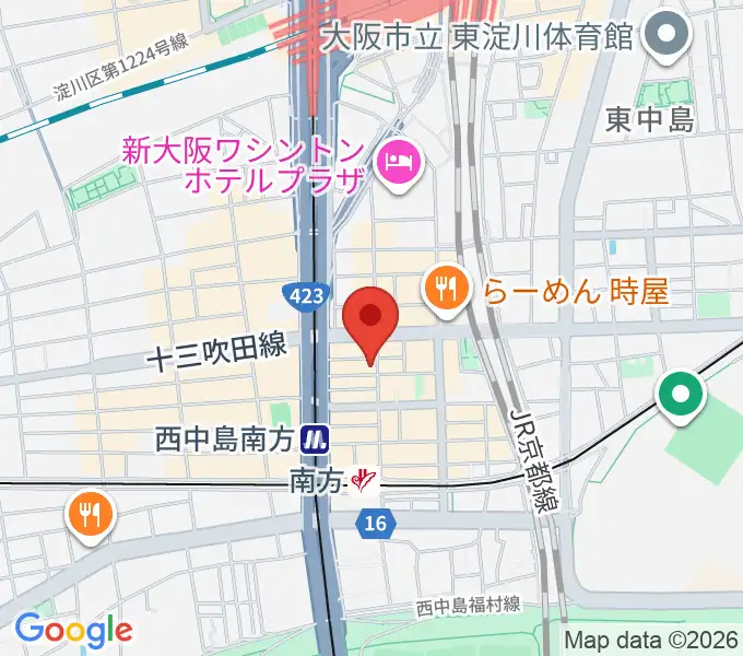 グスクミュージッククラブの地図
