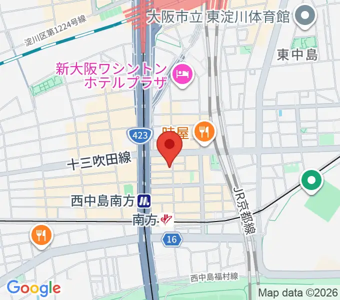 グスクミュージッククラブの地図