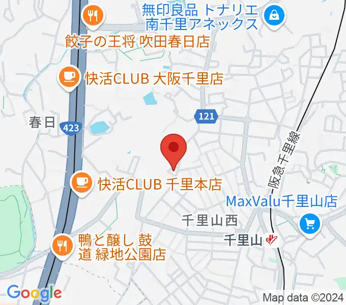 エンジェル・クレアーピアノ教室の地図