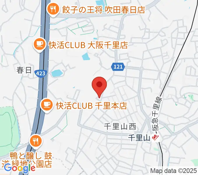 エンジェル・クレアーピアノ教室の地図