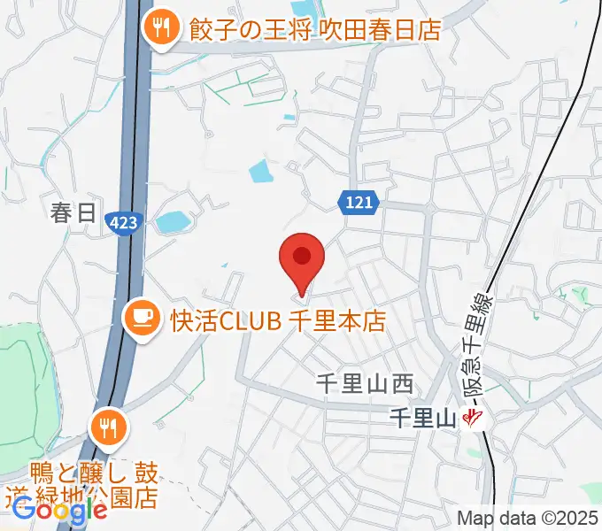 エンジェル・クレアーピアノ教室の地図
