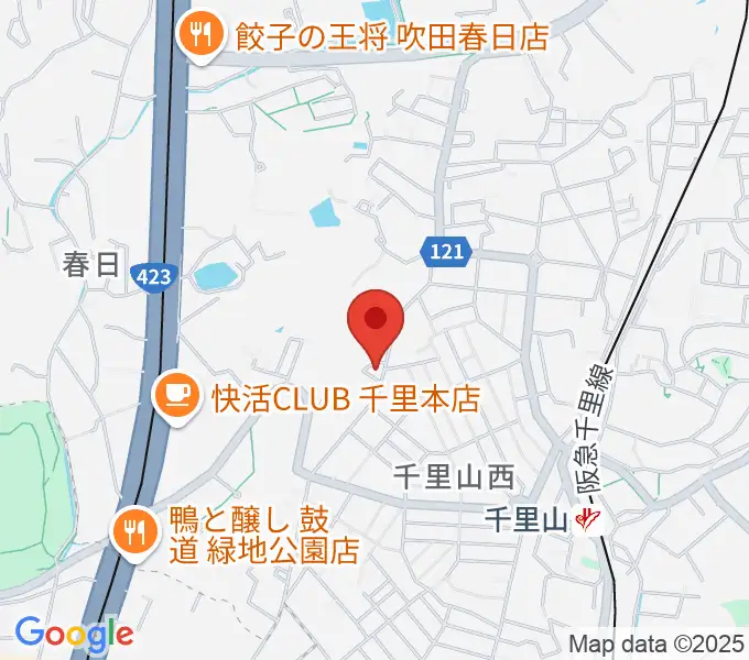 エンジェル・クレアーピアノ教室の地図