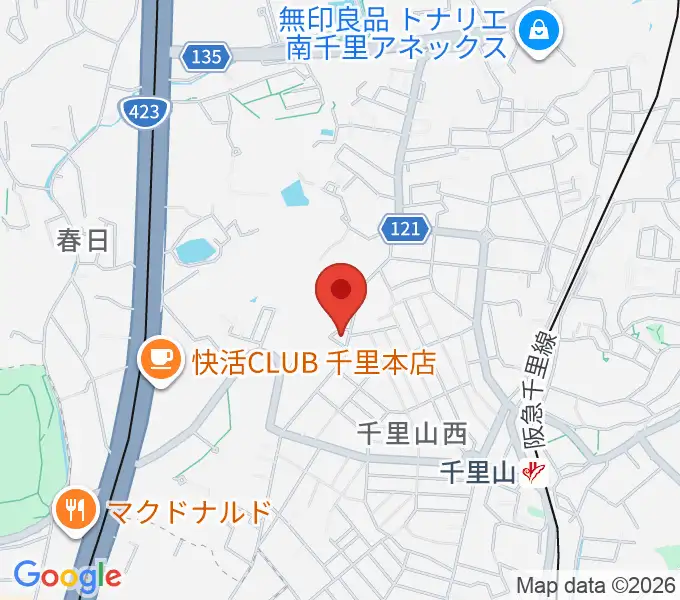 エンジェル・クレアーピアノ教室の地図