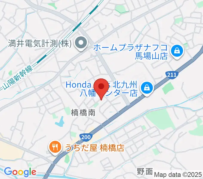 ROPミュージックスクールの地図