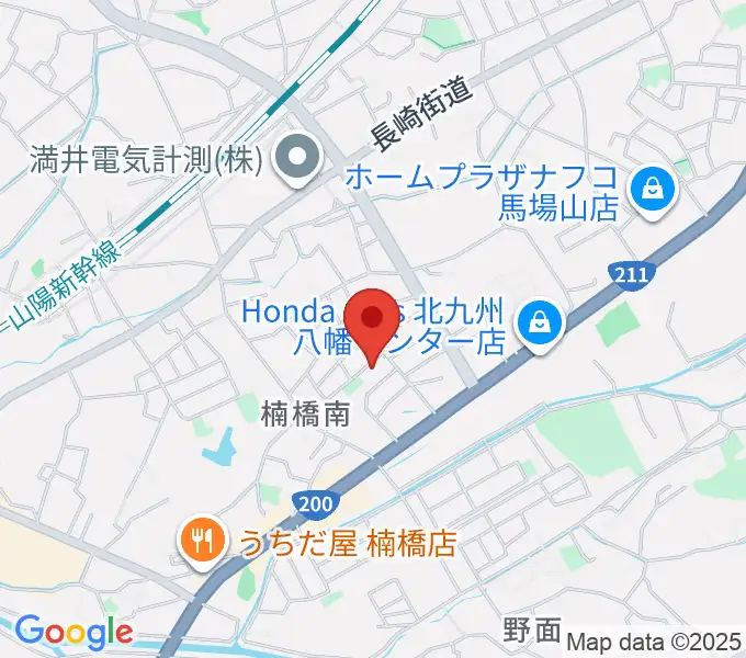 ROPミュージックスクールの地図