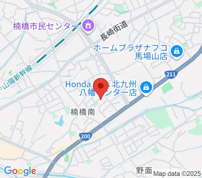 ROPミュージックスクールの地図