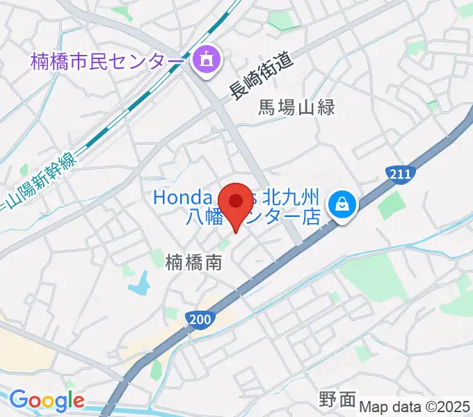 ROPミュージックスクールの地図