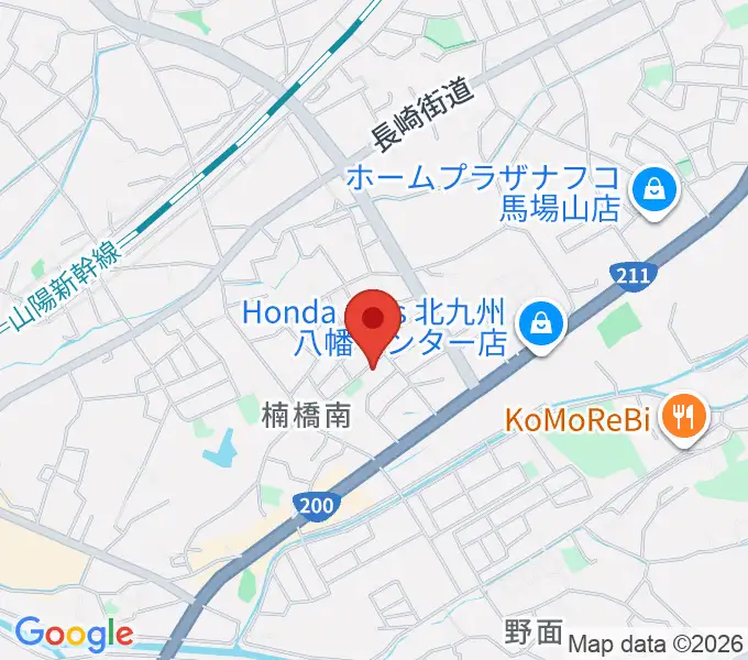 ROPミュージックスクールの地図