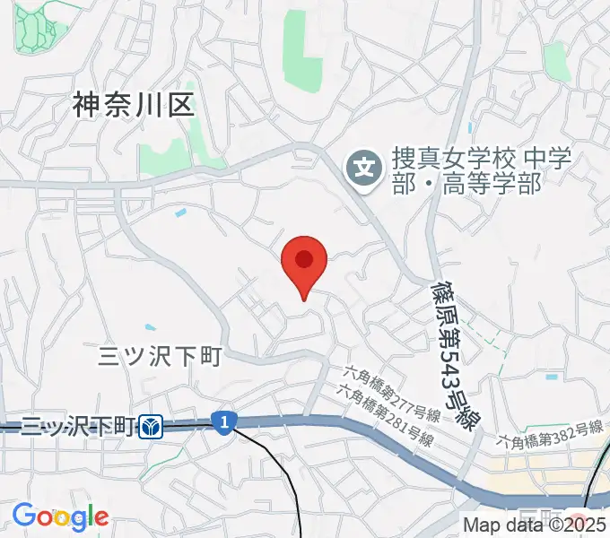 リバーシティミュージックエンタテインメントの地図