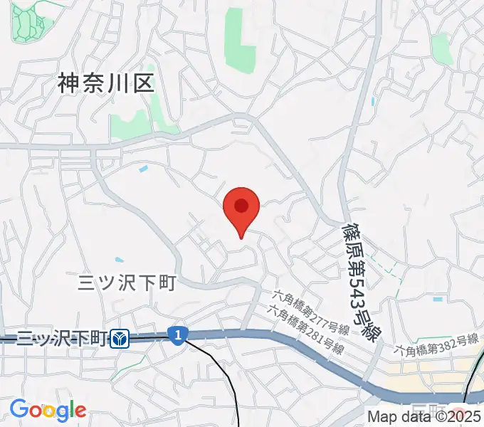 リバーシティミュージックエンタテインメントの地図
