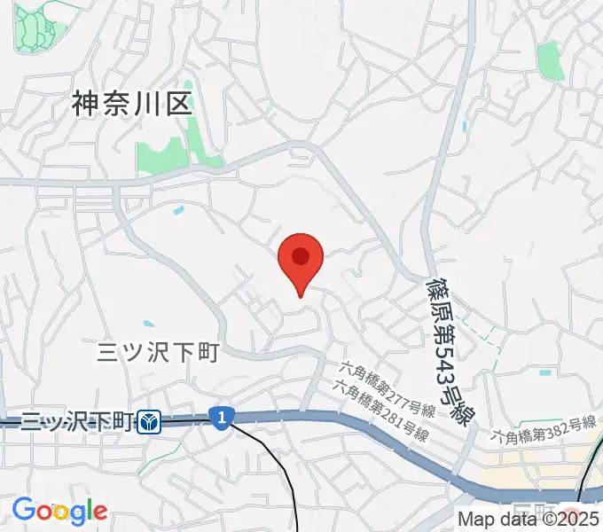 リバーシティミュージックエンタテインメントの地図