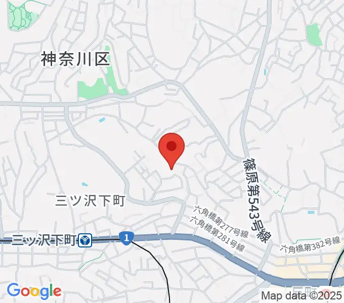 リバーシティミュージックエンタテインメントの地図