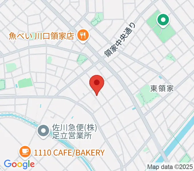 大島楽器の地図
