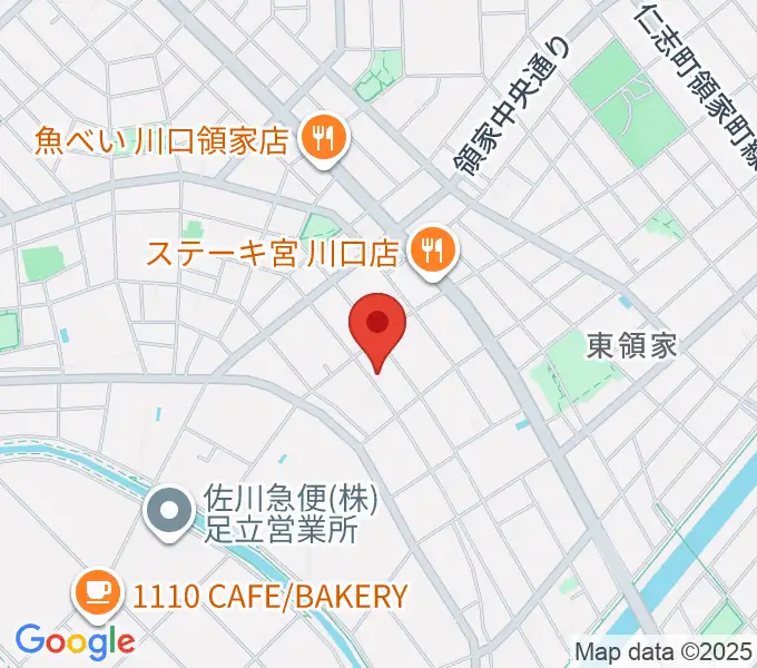大島楽器の地図