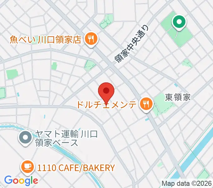 大島楽器の地図