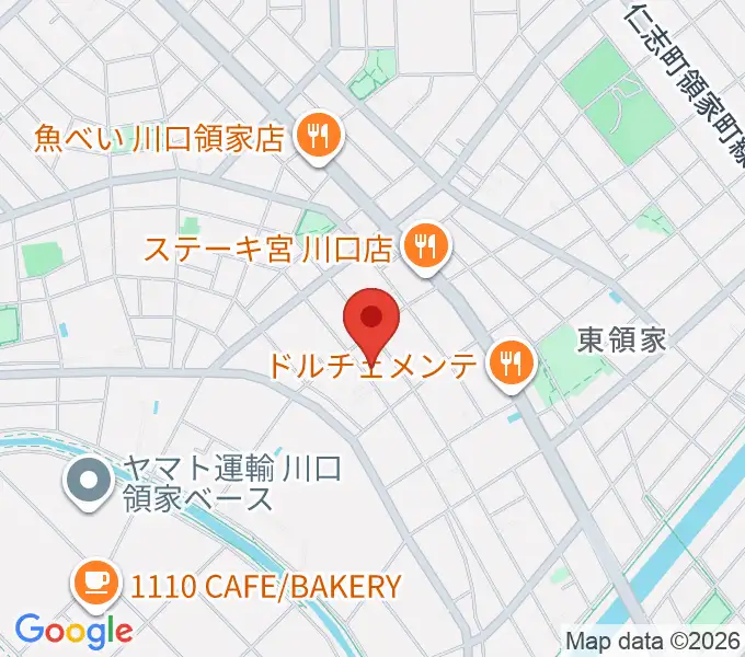 大島楽器の地図