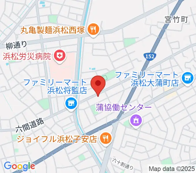 音楽教室キューズランドの地図