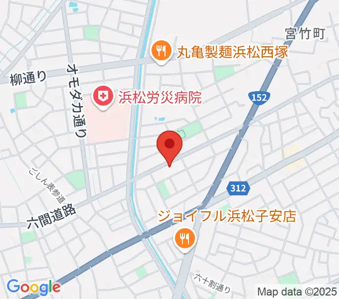 音楽教室キューズランドの地図