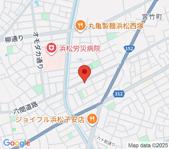 音楽教室キューズランドの地図