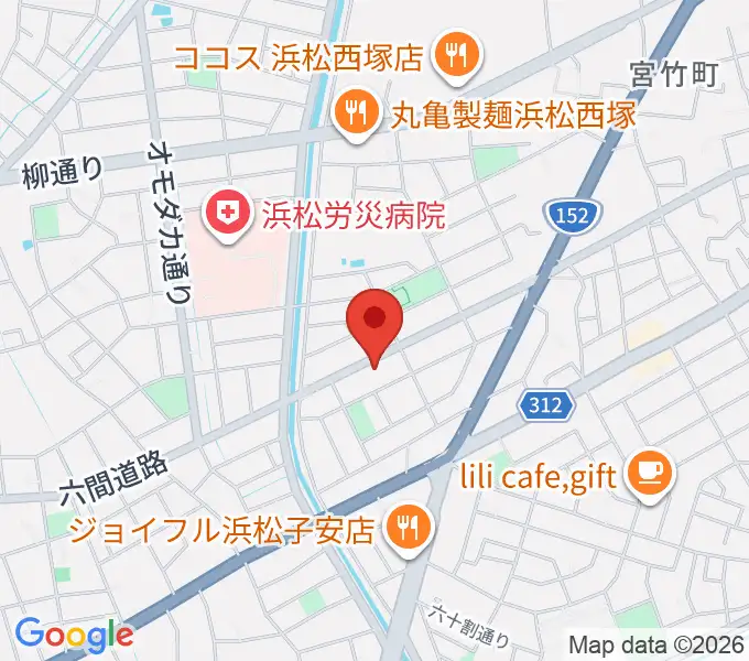 音楽教室キューズランドの地図