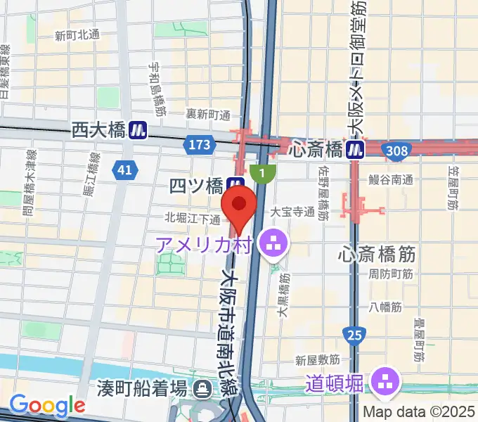 Vocal Space Bの地図