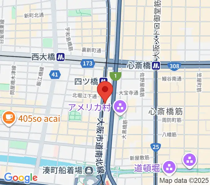 Vocal Space Bの地図