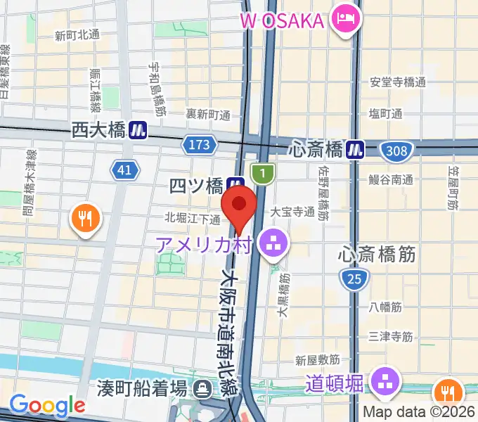 Vocal Space Bの地図