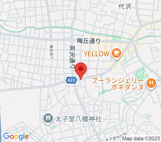 スタジオファミリア三軒茶屋店の地図