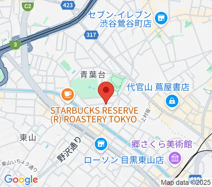 いろは音楽教室の地図