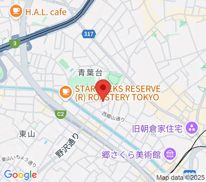 いろは音楽教室の地図