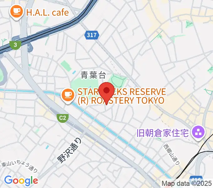 いろは音楽教室の地図