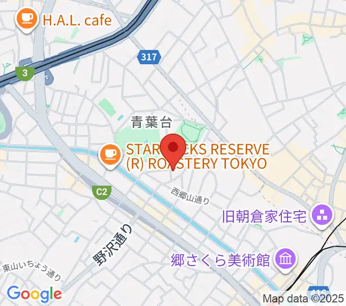 いろは音楽教室の地図